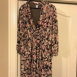 BAR III print dress